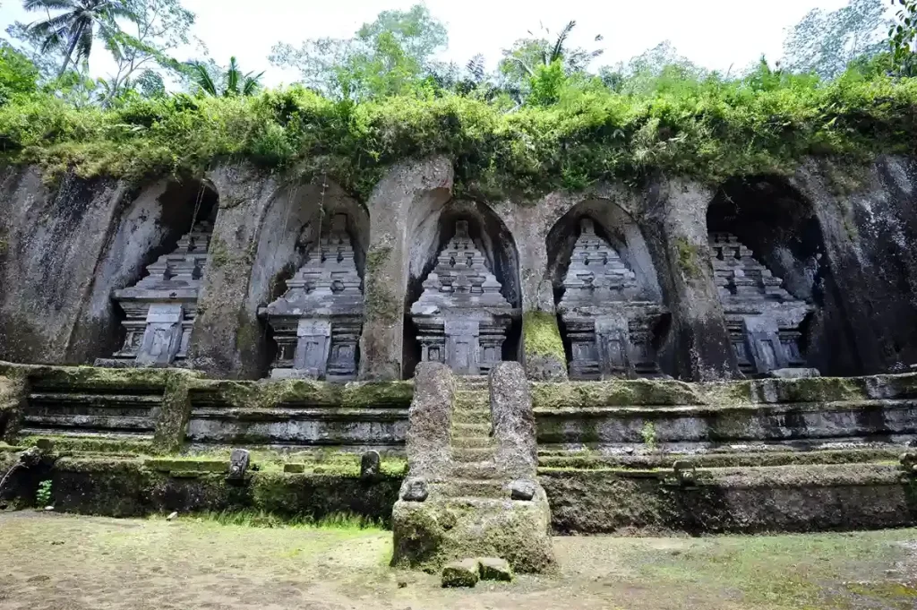 Rock-cut shrines of Gunung Kawi temple near Ubud